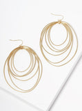 Lightweight Multi Hoop Earring