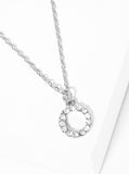 Crystal Circle Necklace