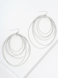 Lightweight Multi Hoop Earring