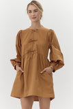 Danielle Dress - Toffee