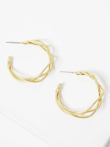 Twisted up Hoops